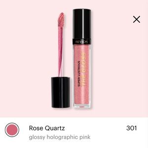 NWT Revlon Super Lustrous Lip Gloss in Rose Quartz 301